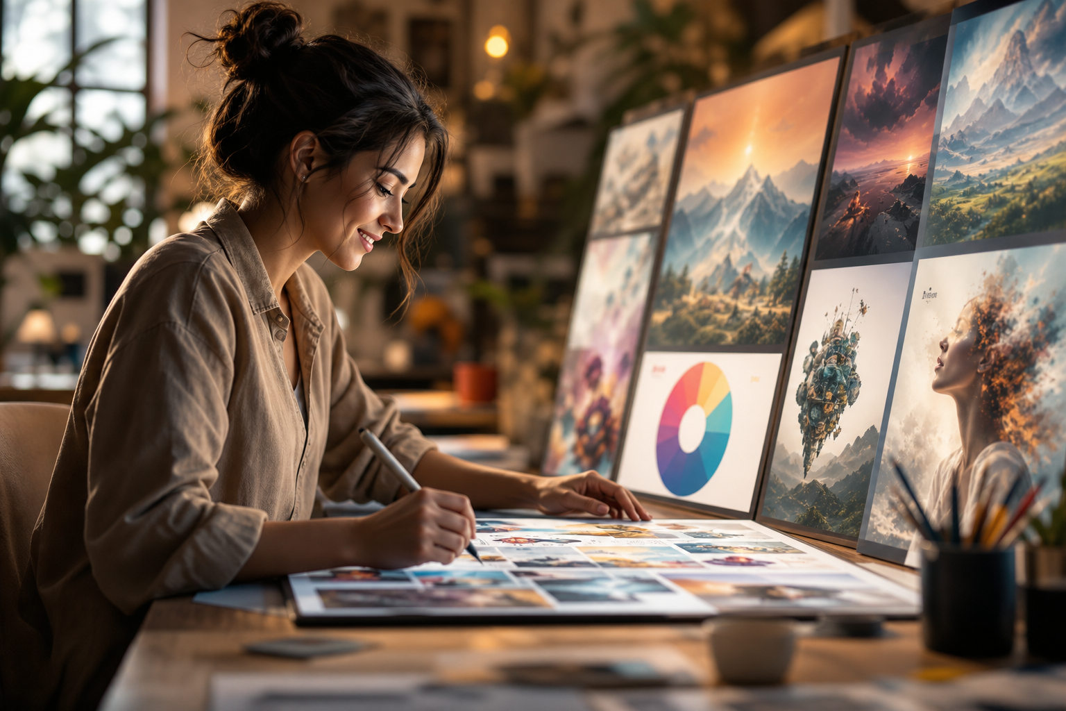 Hero-Bilder und Infografiken KI-generiert: Trends und Best Practices 2026