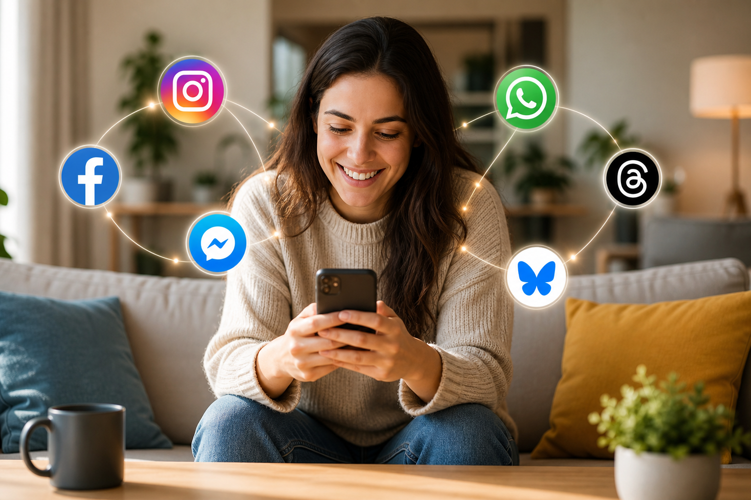 Meta Business API automatisches Social-Sharing – Titelbild zum Artikel