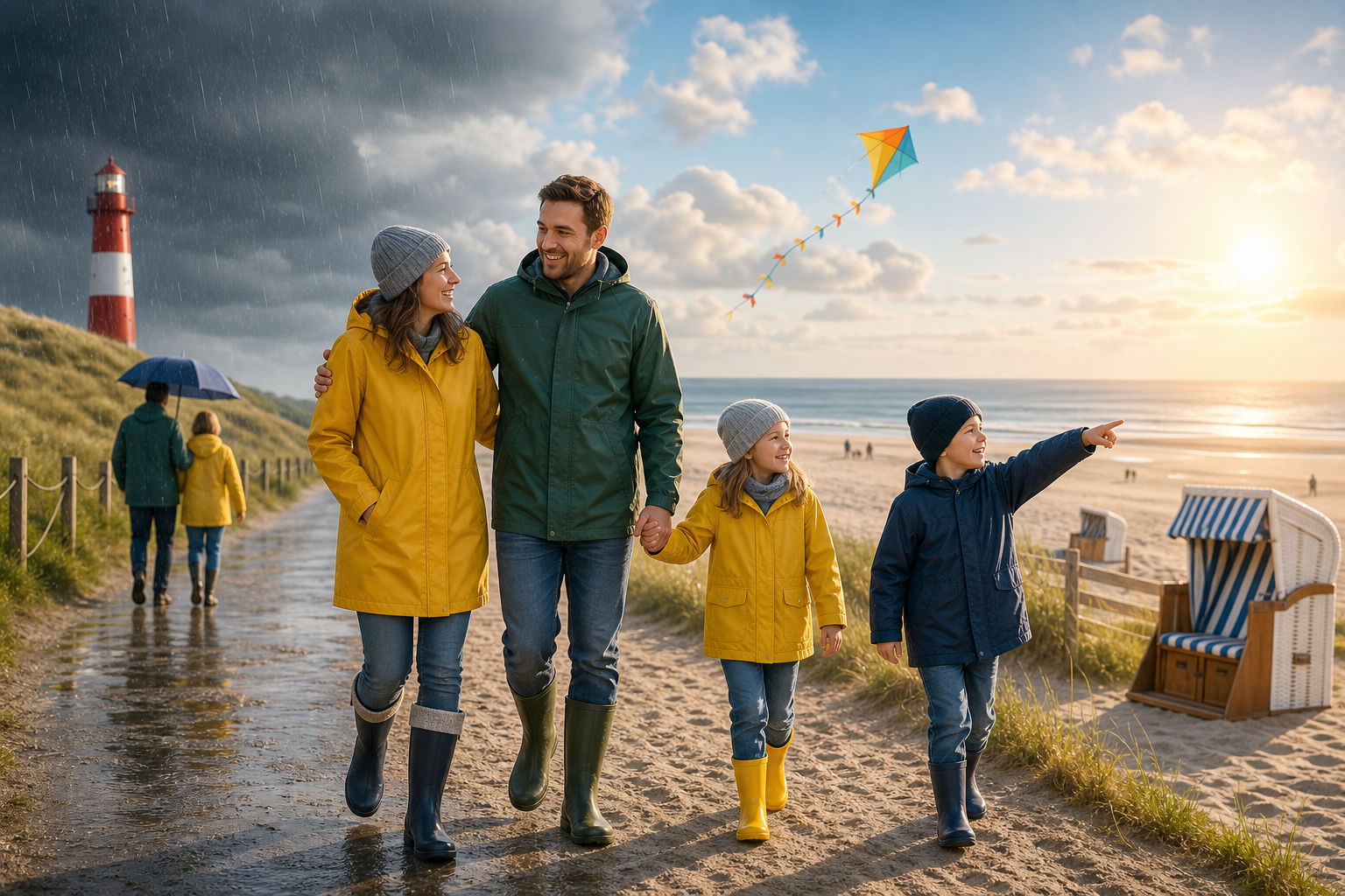 Nordsee Aktivitäten Wetter Tipps Regen Sonnenschein – Titelbild zum Artikel