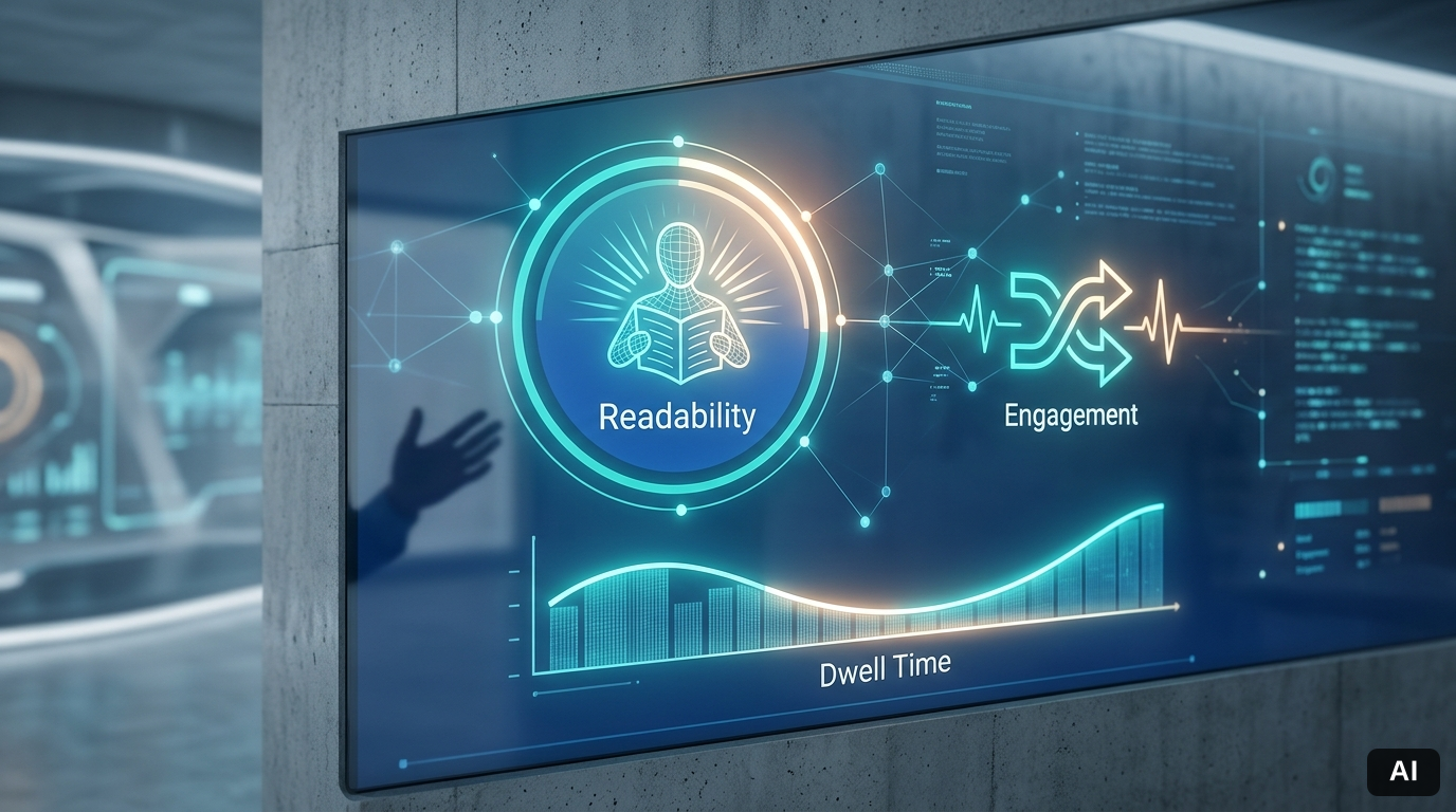 was sind content-qualitäts-metriken wie readability engagement und dwell time – Titelbild zum Artikel