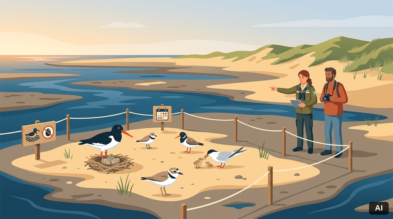 was ist vogelschutz und welche brutzeiten gelten im wattenmeer – Titelbild zum Artikel