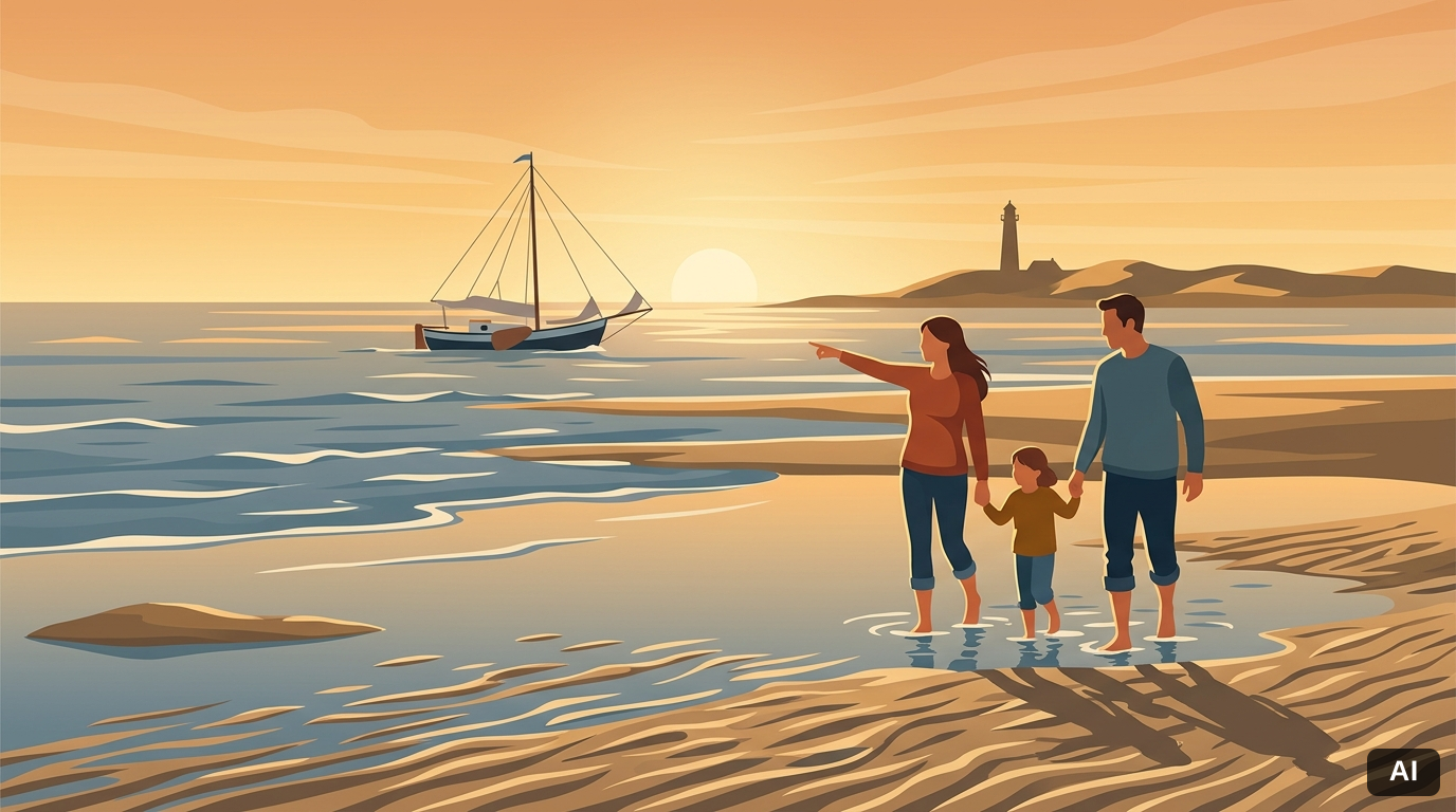 Gezeitenkalender Nordsee Tidenzeiten aktuell – Titelbild zum Artikel