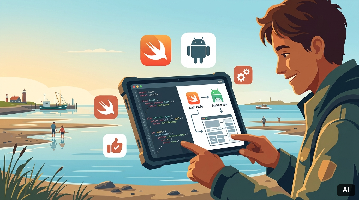 Swift Android App-Entwicklung: Praktische Implementierung und Best Practices – Titelbild zum Artikel